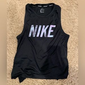 Nike workout tank, mesh back. Perfect condition